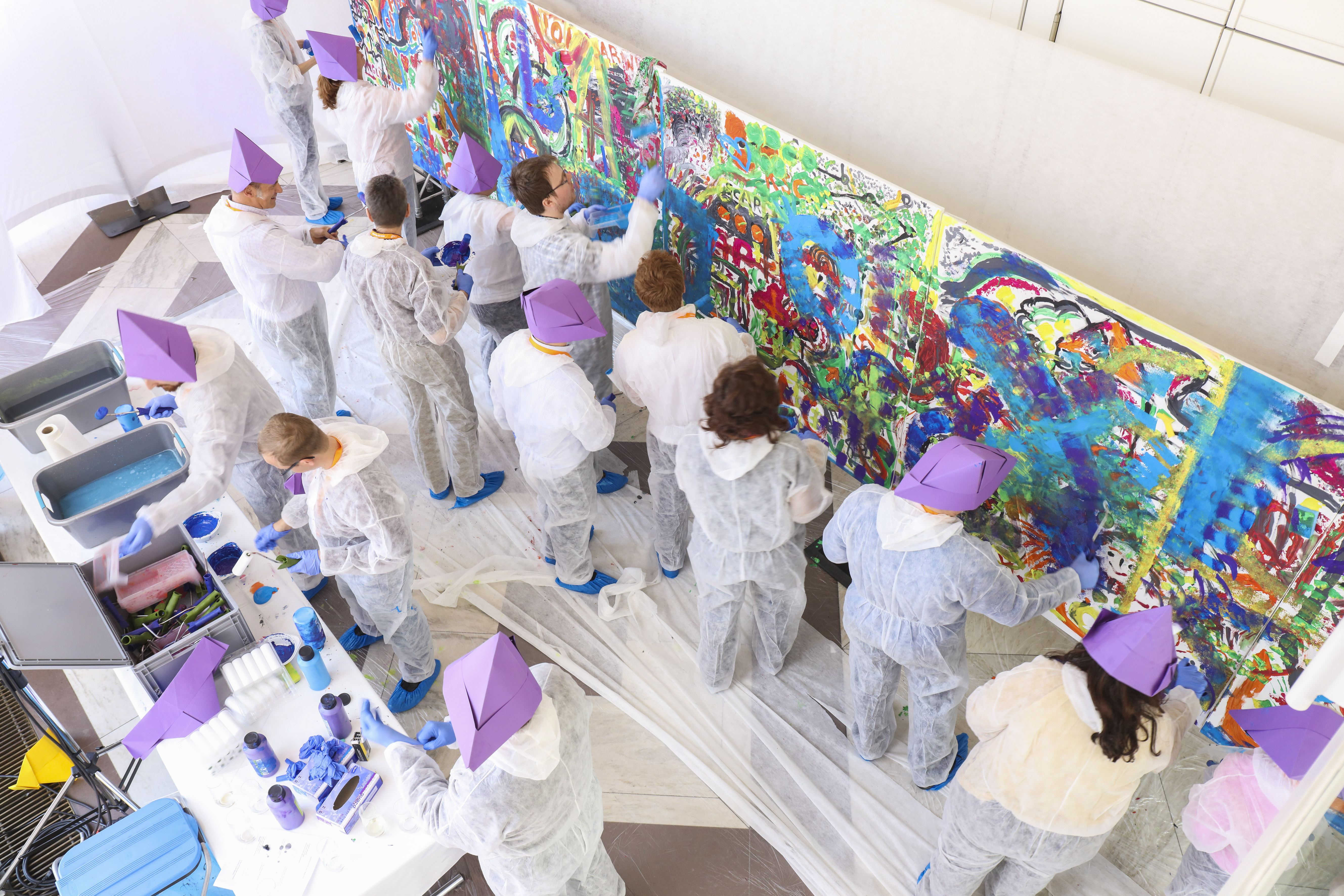 Action Painting Teambuilding